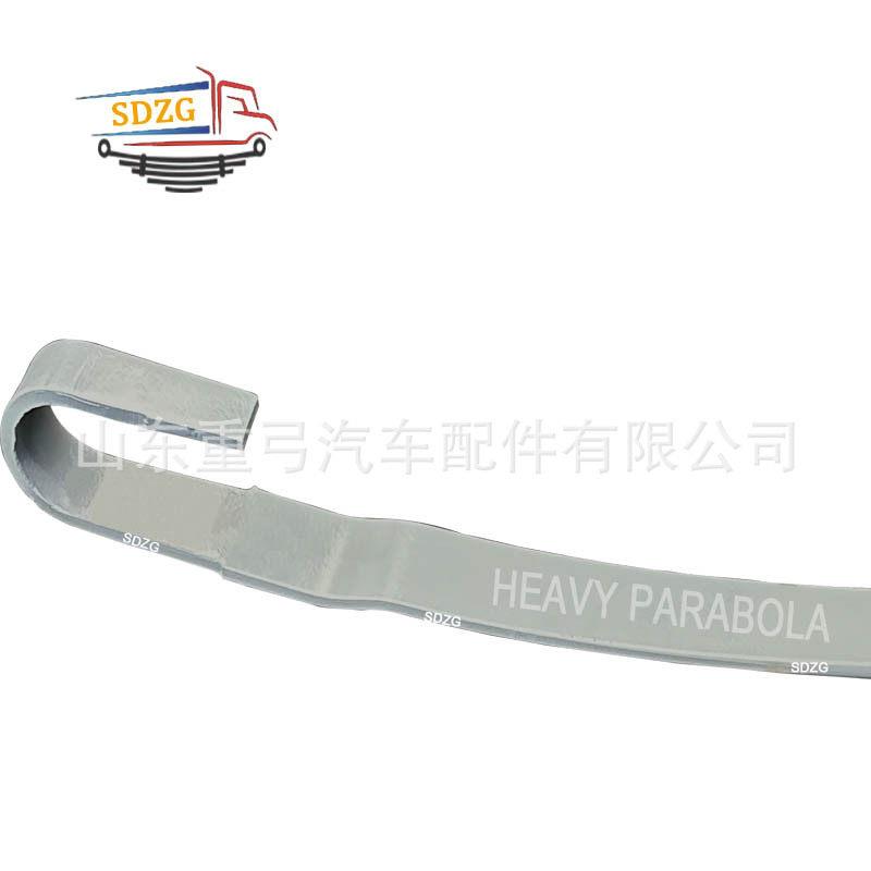 重型卡车钢板弹簧 沃尔沃货车悬架板簧大弯钩弹簧板欧系卡车弹簧图片