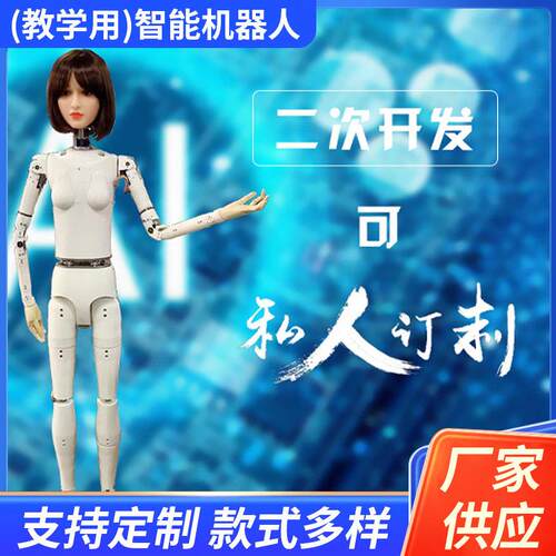 （教学用）智能人形讲解机器人人工智能助手感应模型智能型AI