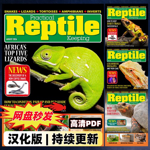Practical Reptile 电子版爬宠饲养 爬宠科普爬虫繁育爱好者