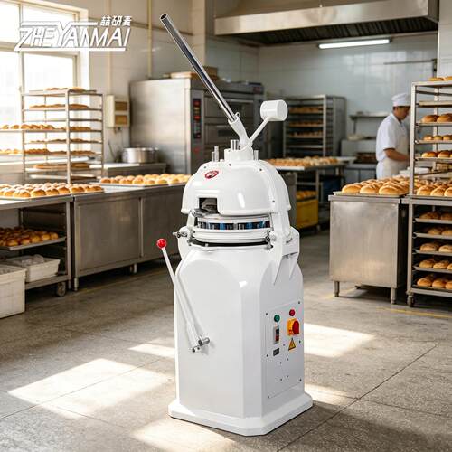 面团分块滚圆机 Dough Divider Rounder商用半自动面团分割搓圆机