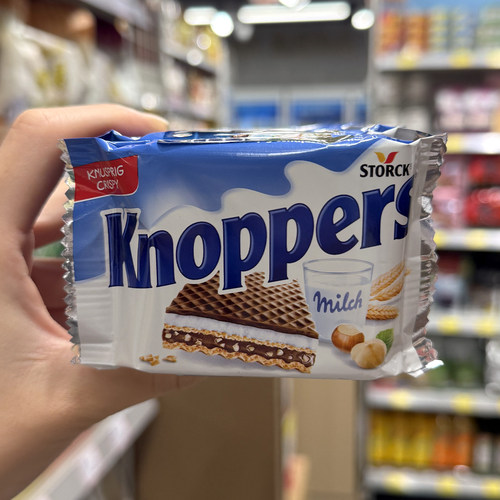 代购德国knoppers威化饼满68包邮