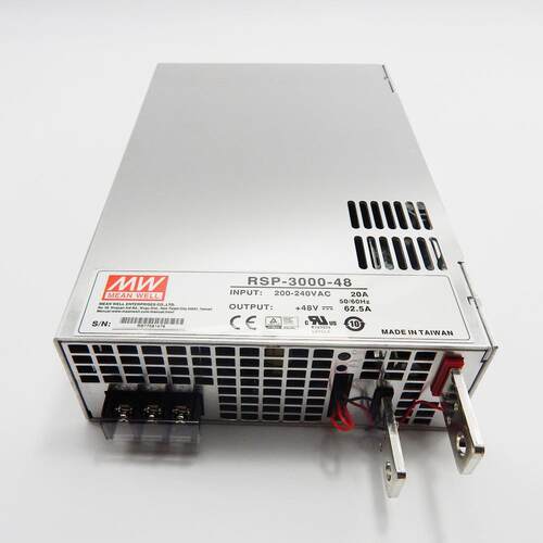 现货 RSP-3000-12V/24V/48V台湾明纬工业激光电源 MEAN WELL可并