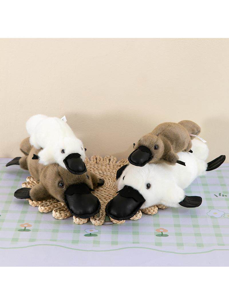 New cute lying simulation platypus doll plush toy big-mouthed duck doll cloth doll children's birthday gift
