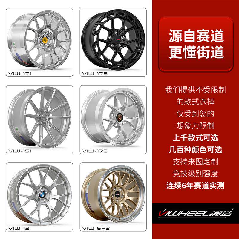 锻造轮毂定制18+19+20+21+22寸适用宝马3系5系7系X3X4X5X6X7M改装