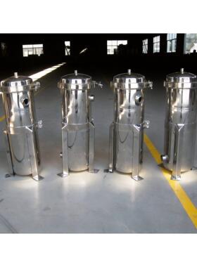 “康润”牌 219*410mm不锈钢卡箍活动脚袋式过滤器配180*410滤袋