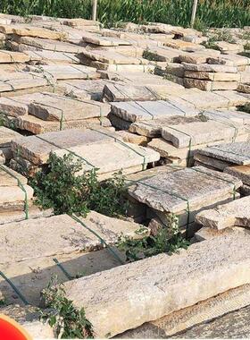 仿古青石板庭院花岗岩踏步石板古建园林汀步石可定制老石条