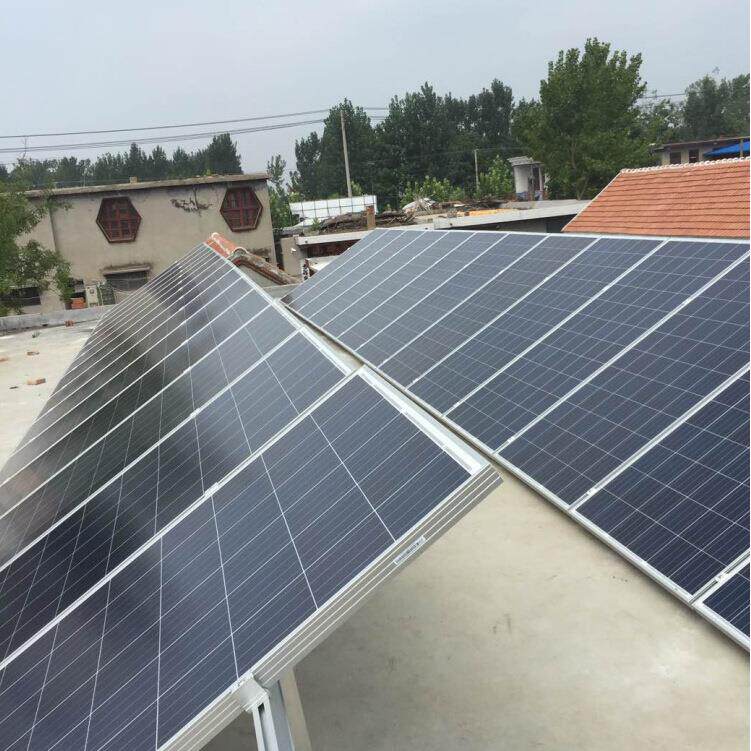 家用屋顶10KW太阳能光伏发电 家庭分布式并网系统