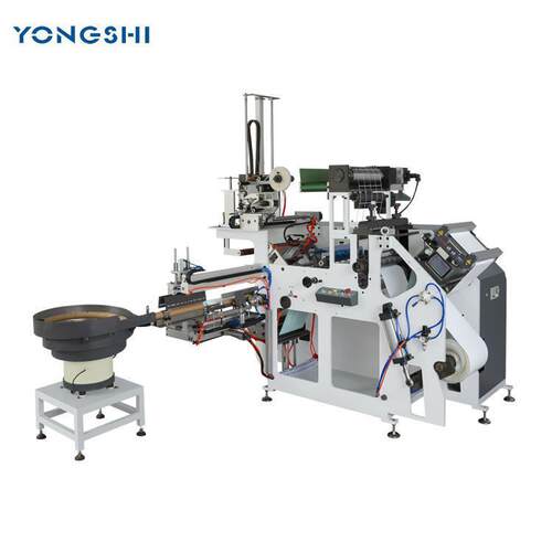 YS-350YFQ全自动圆压圆模切分切一体机 永仕商标三防热敏纸不干胶