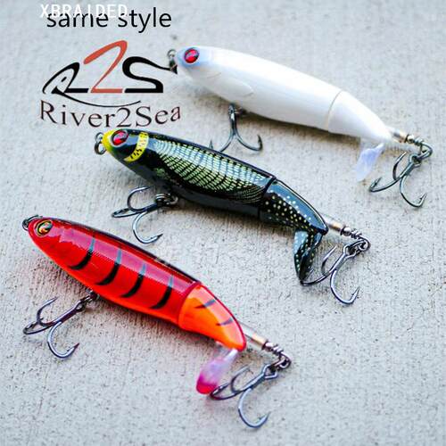 DED美国R2swhopperplopper75mm水面系噪音拖拉机路亚buzzbait9057