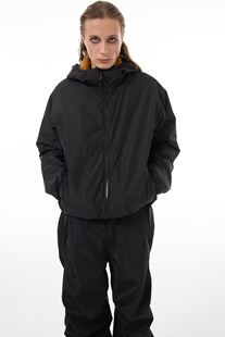 SFTTR 特氟龙抽绳轻薄 YKK 高士缝线 速干聚热防水棉服外套