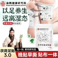 扁鹊健康研究院茯荷足贴草本植萃配方温和轻盈舒缓开启足护A1