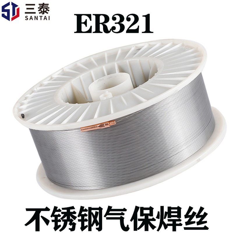 ER321不锈钢气保焊丝H08Cr19Ni10Ti承压不锈钢实芯焊丝ER321焊丝