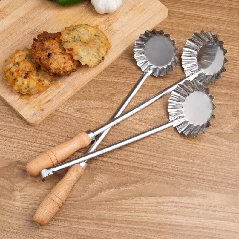 老式油墩子小吃家用端子炸萝卜丝饼墩虾饼模具用油炸饼的工具