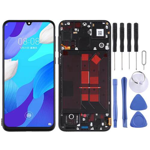 适用于华为Mate10Lite液晶触摸总成带框(颜色：黑色)