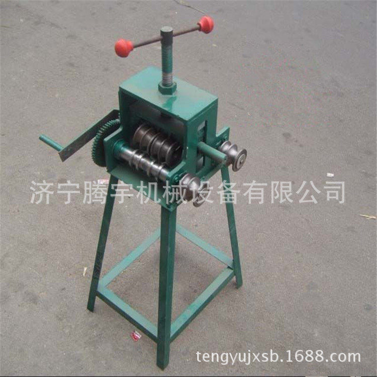 手摇弯管机手动多功能滚动弯管机弧形弯管机