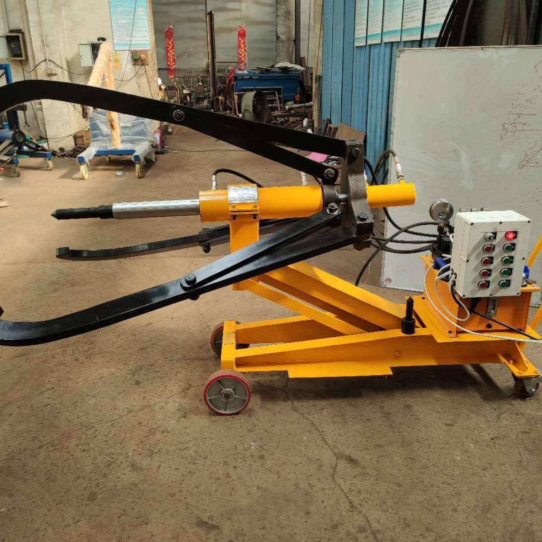 全自动车载拉马50T100T大型电动液压拉马自对中拉马移动拉马
