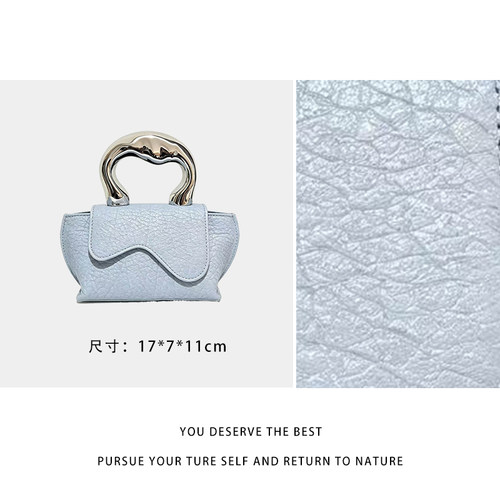 【尚恩】&Fashion-TF-5747-海汀蓝-原厂进口皮休闲百搭斜挎包