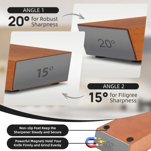 Rolling sharpener滚轮磨刀器【经典】铝合金金刚砂滚筒磨刀石
