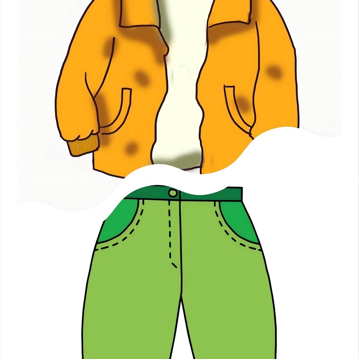thumbnail for Customized Eagle MM pattern zipper padded suit