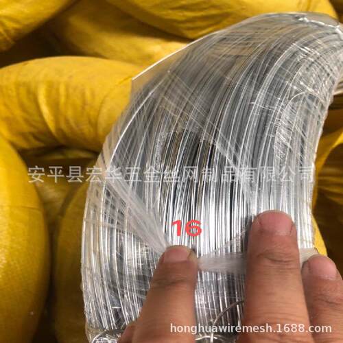 镀镀锌铁丝ITF建筑绑切断丝22丝-g8g扎丝热锌丝