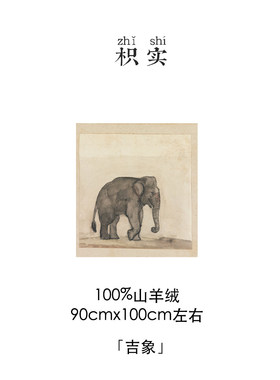 2026年秋枳实原创自制100%山羊绒云雾纱空调巾保暖巾