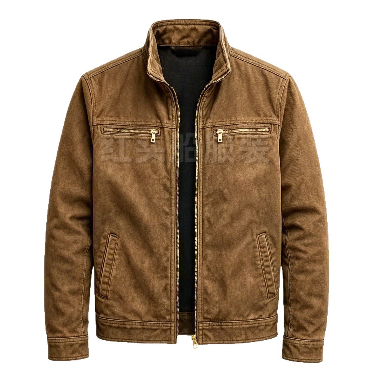 欧美春季夹克男士工装外套休闲复古长袖开衫宽松运动外贸跨境男装