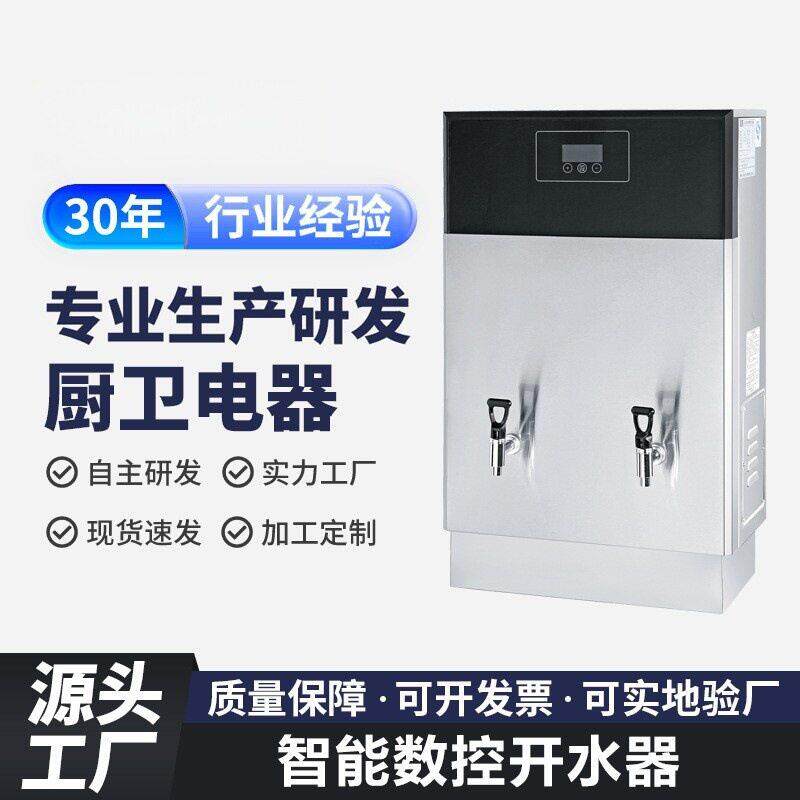 开水机公司用大容量步进式开水器厨房商用热水机跨境全自动开水机