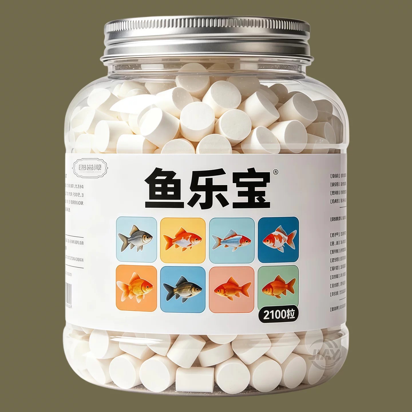 鱼乐宝除氯气鱼缸净水剂水族水质稳定片剂自来水免晒水困水质净化