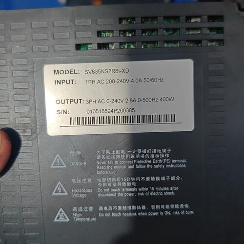 议价伺服驱动器SV635NS2R8I-XDSV635NS1R6ISV635NS5R5I