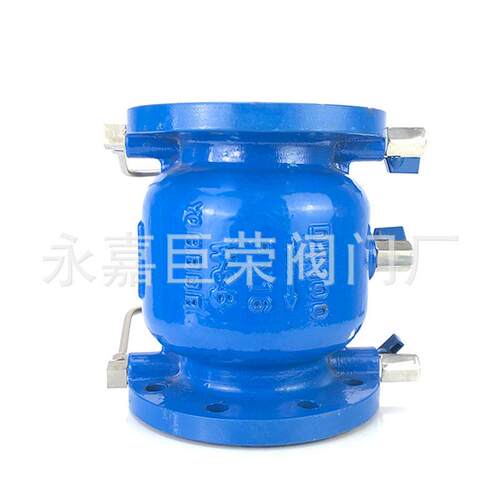 南阀门 球墨铸铁 低阻力倒流防止器 LHS743X-16Q 流量大阻力小