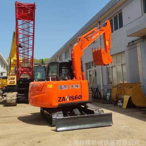 日立ZX 70-6二手挖掘机ZX60中型履带挖掘机果园专用轮式挖掘机
