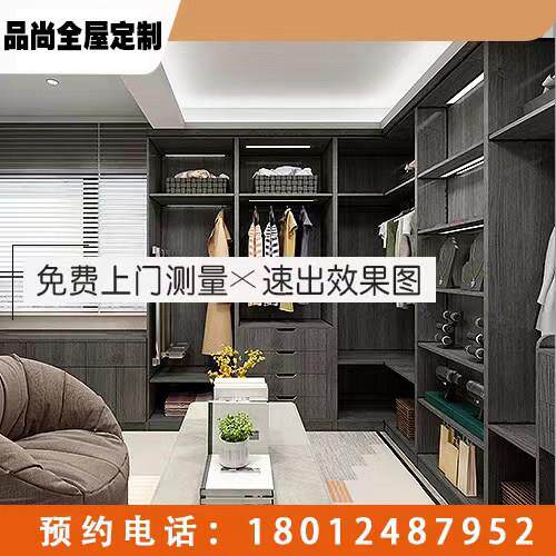 衣柜全屋定制无锡工厂整体整体橱柜衣帽间平开 门现代简约实木家