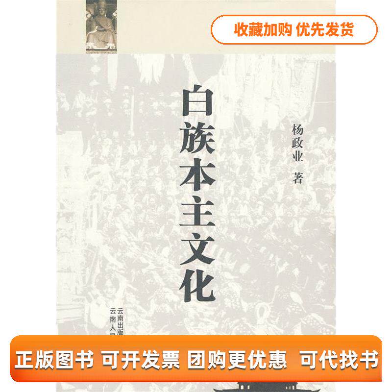 【正版书包邮】白族本主文化09版杨政业云南人民出版社