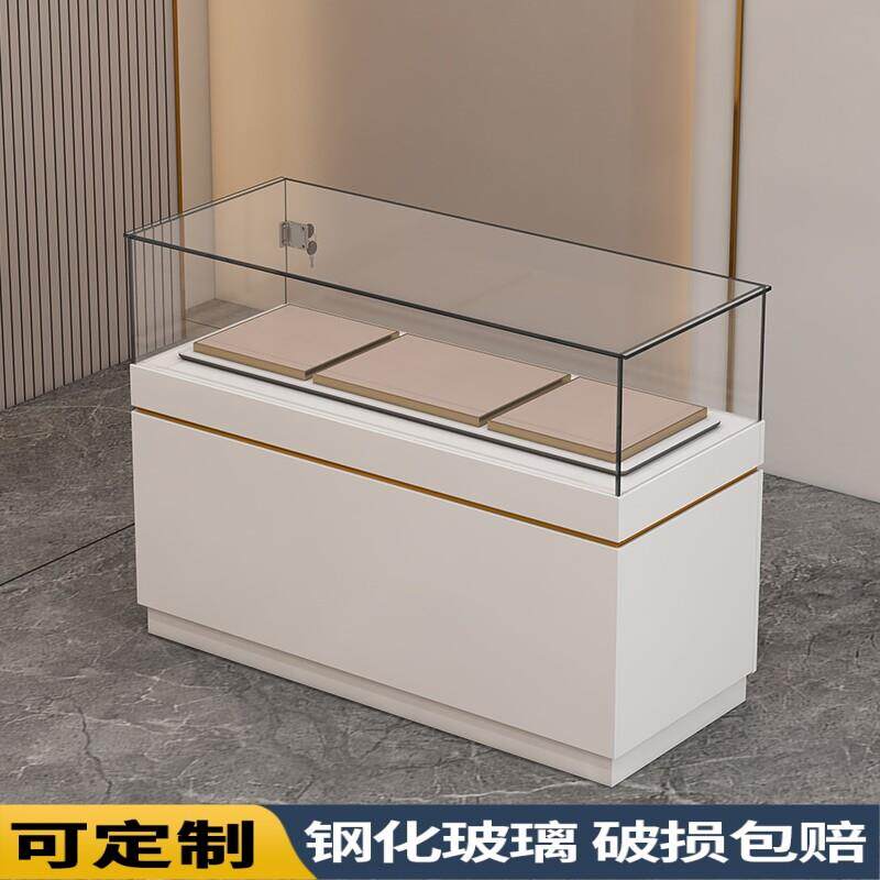 定制商场玻璃柜展示柜珠宝首饰柜台样品展览陈列柜博物馆文物展台