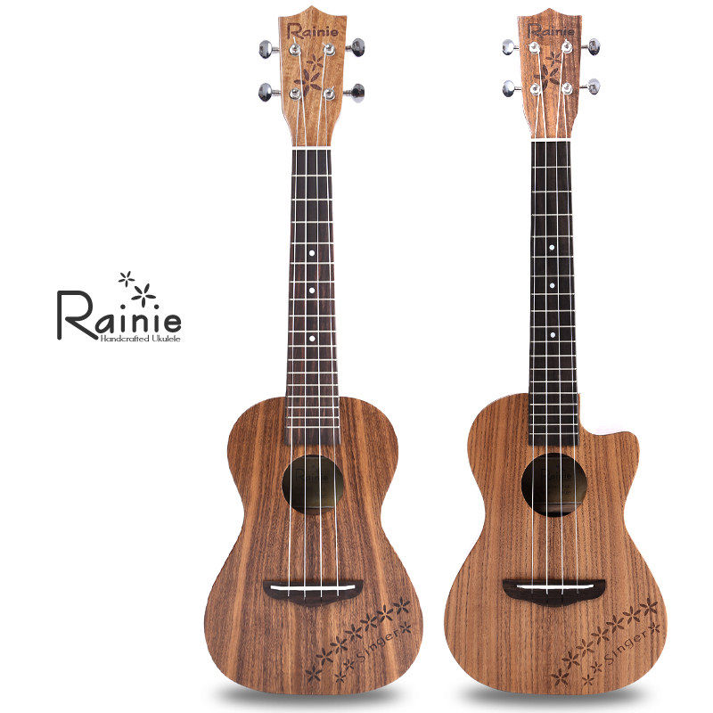 RAINIE尤克里里ukulele小吉他 C40 T40C乌克丽丽全单板23寸