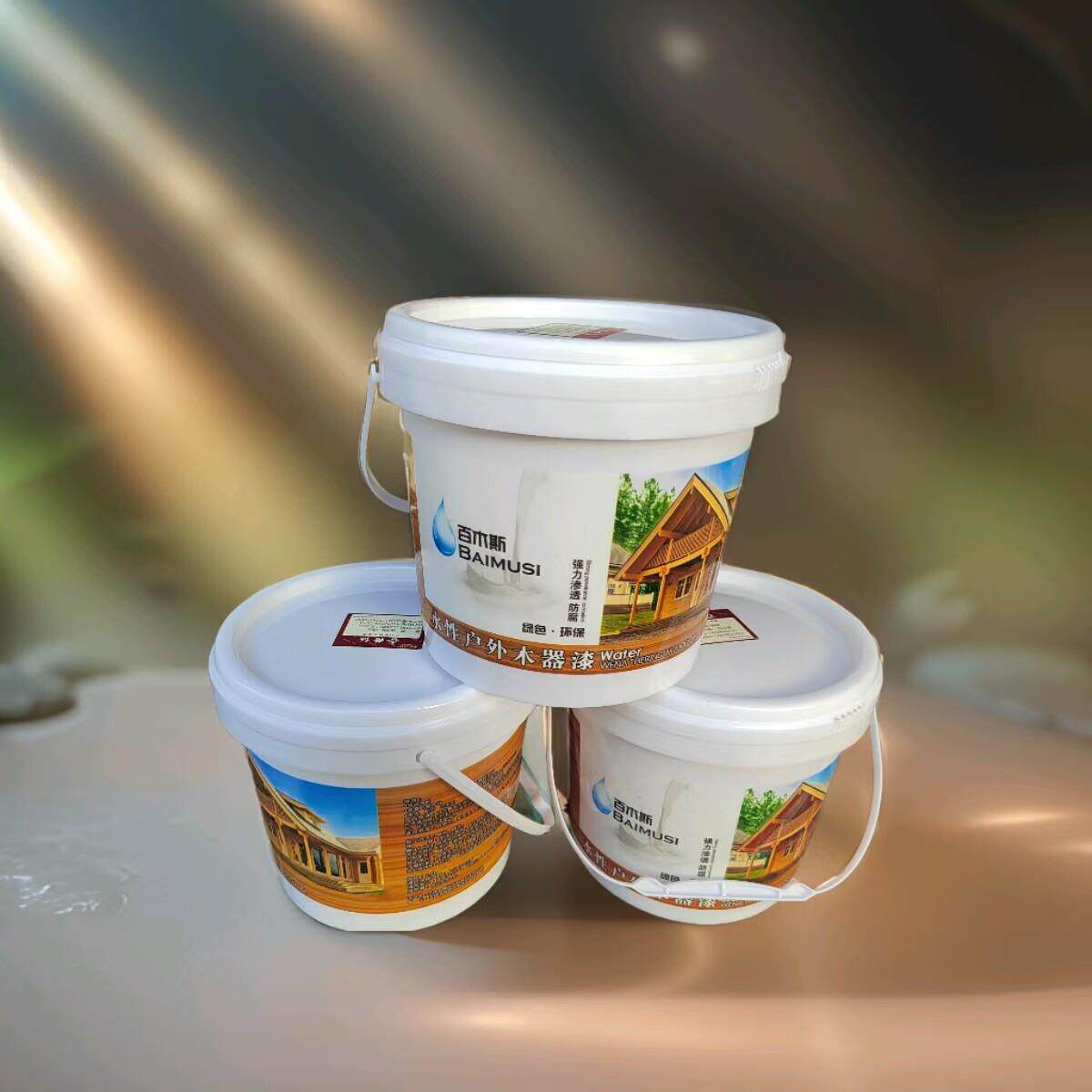户外水性木蜡油色浆木器漆通用色精无味清漆调色高耐候颜料擦色宝