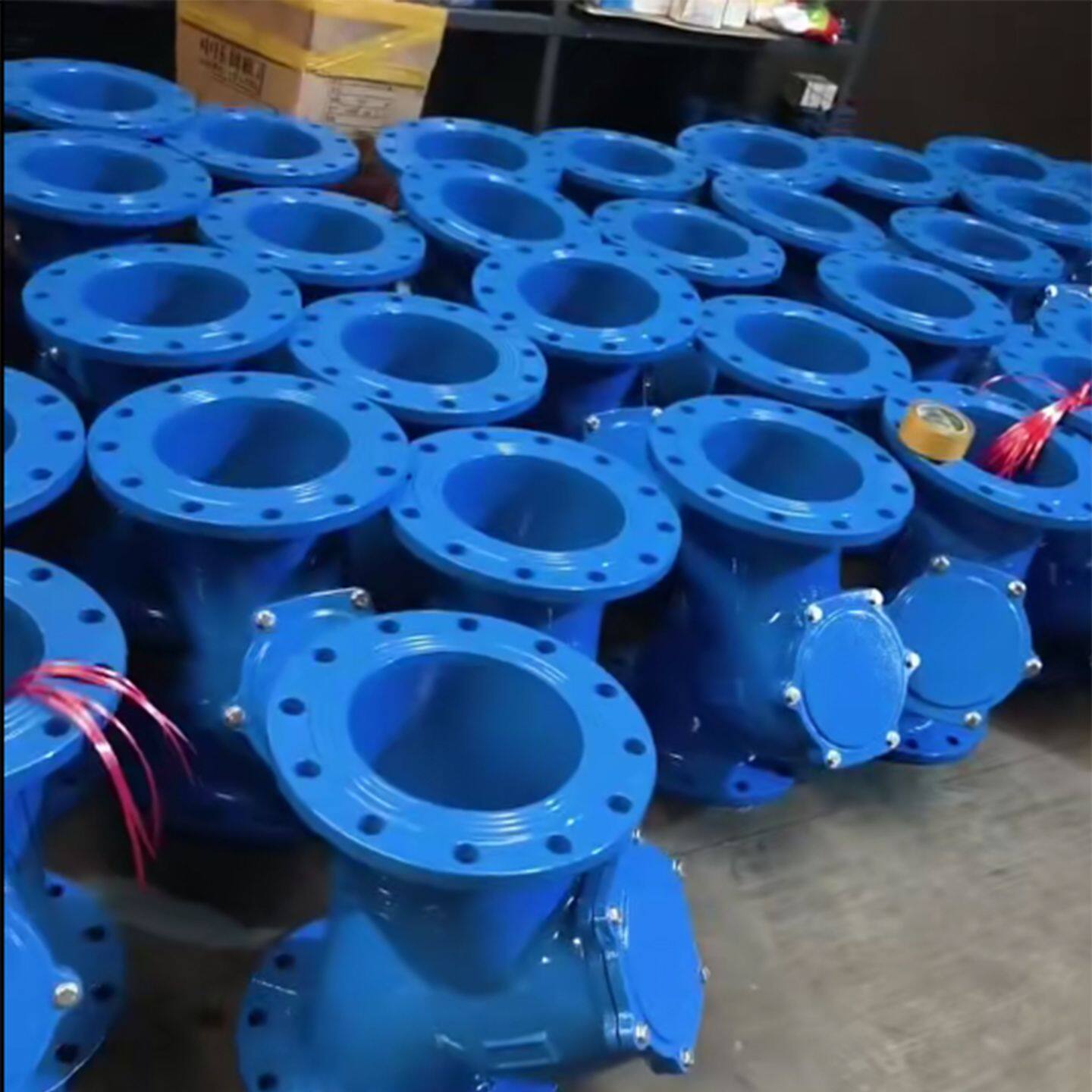 Y型过滤器大口径法兰过滤器GL41H不锈钢网Y型管道污水过滤器价优