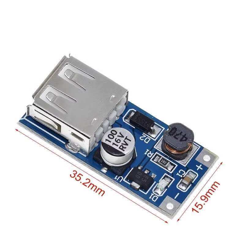 DC-DC升压模块0.9V5V升5V 600MA USB 升压电路板