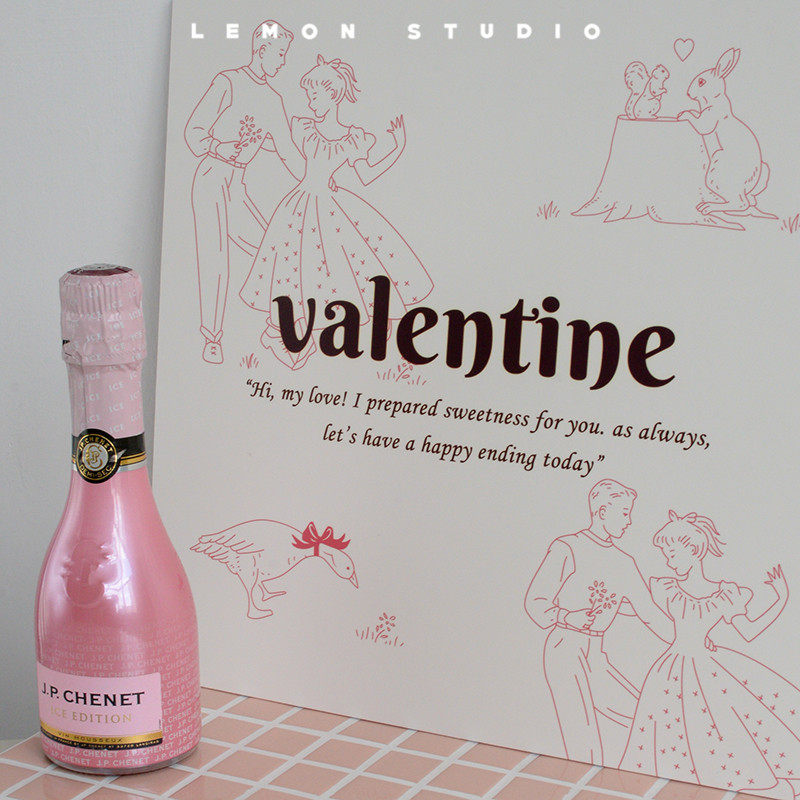 韩国男女跳舞线条画无框墙面挂画桌面装饰背景板ins风拍照道具