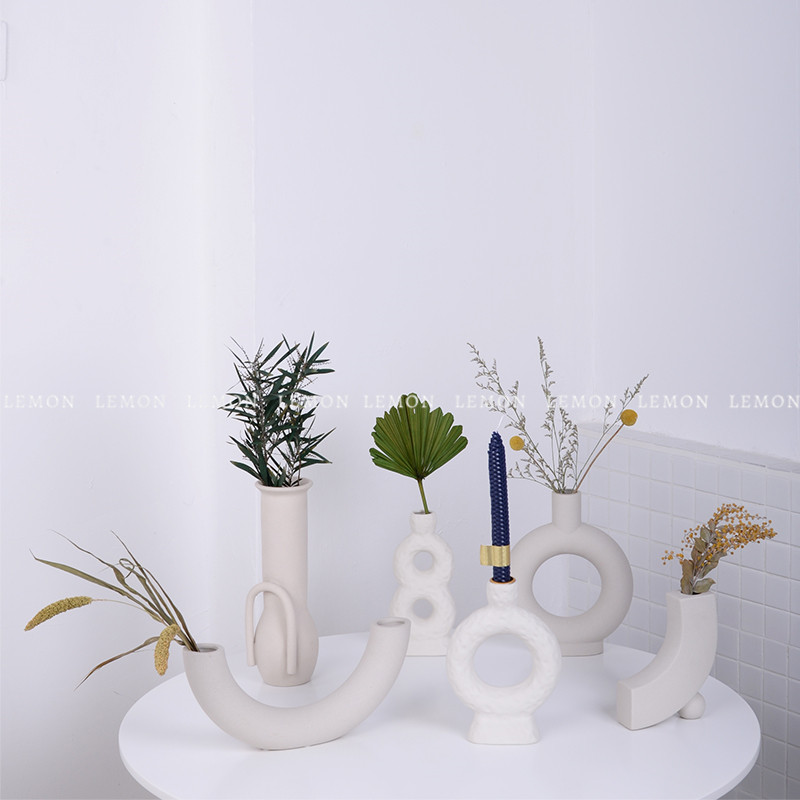 韩国INS风陶瓷花瓶干花花器桌面摆设民宿工作室咖啡馆摆件家居装|ruв категории Домашний быт, ваза/цветок/искусственные цветы/моделирование украшения, цветок/ваза, ваза - от Buy2taobao.com для оказания профессиональной услуги покупки агента Taobao