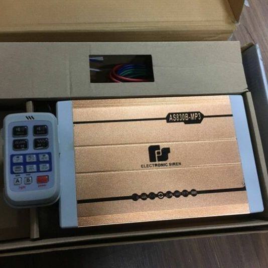 汽车警报器车载200W300W400W警笛开道无线喊话接爆闪蓝牙Mp3喇叭
