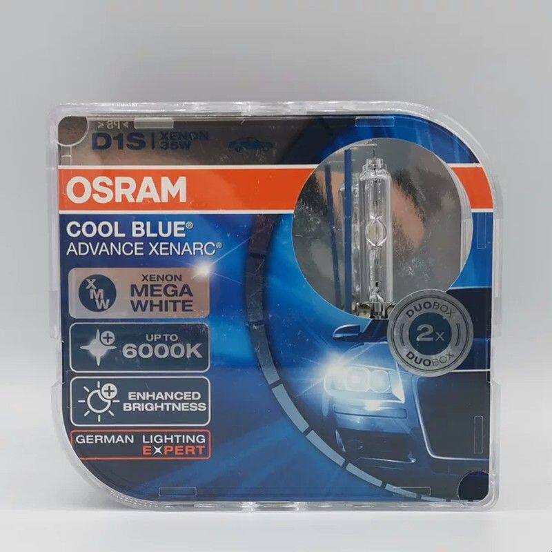 欧司朗炫蓝 OSRAM D1S D2S D3S D4S CBA HID 6000K 超亮氙气灯泡
