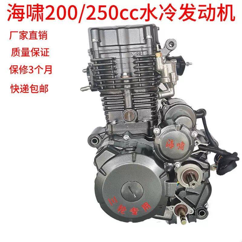 发动机总成新海啸双冷水冷200摩托三轮车发动机