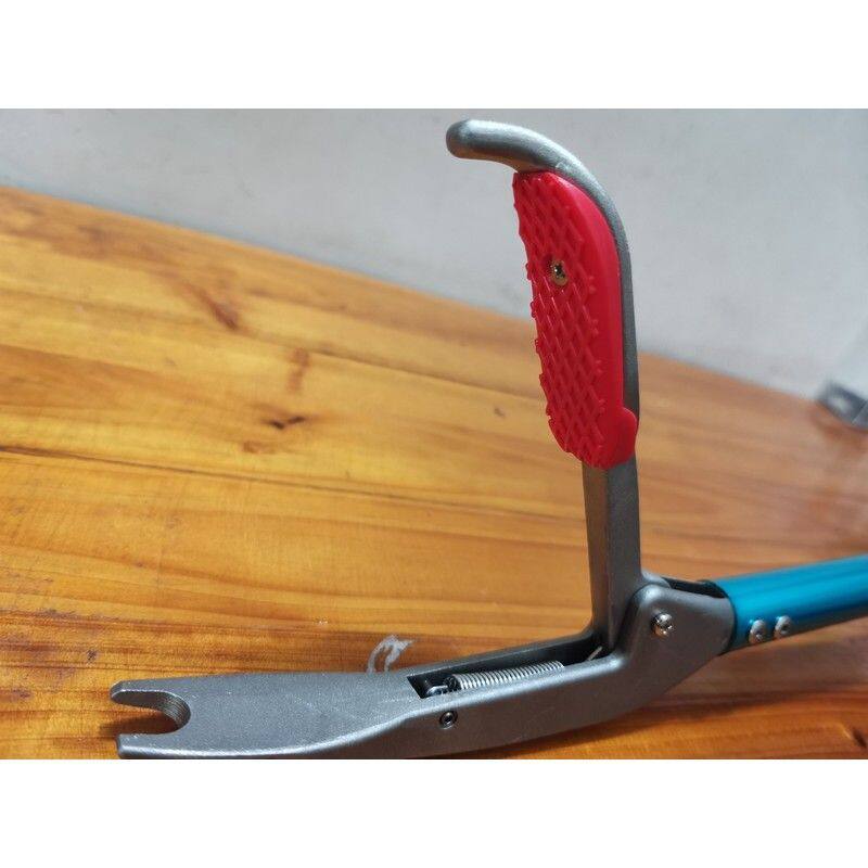 全铝合金蛇钩钳夹 黄鳝夹子 居家防蛇工具 轻骑可携式夹蛇器