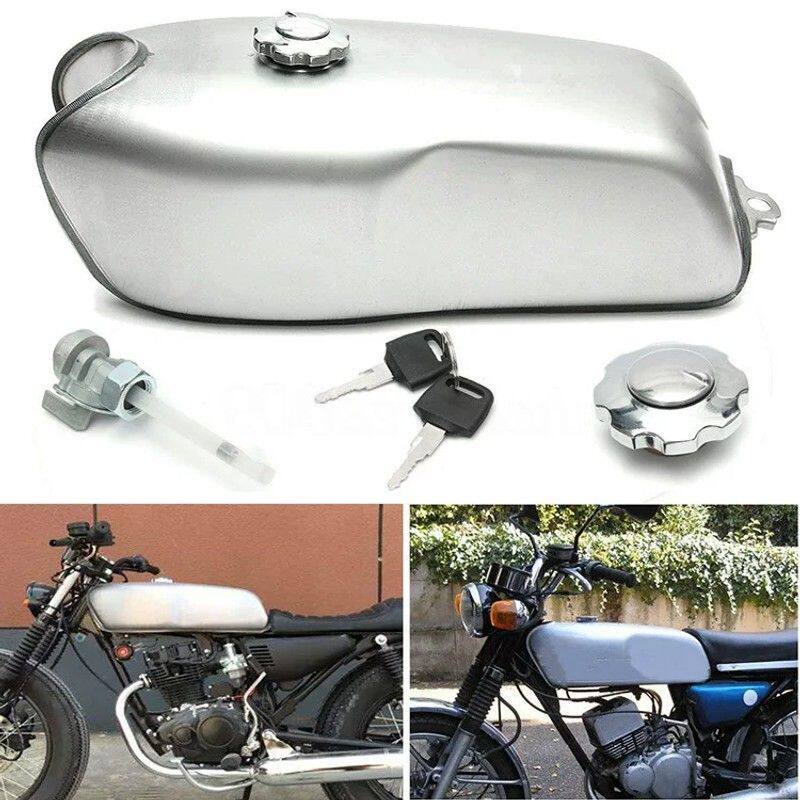 摩托车复古改装油箱 RD50/RD350 容量9升(2.4加仑) CG125