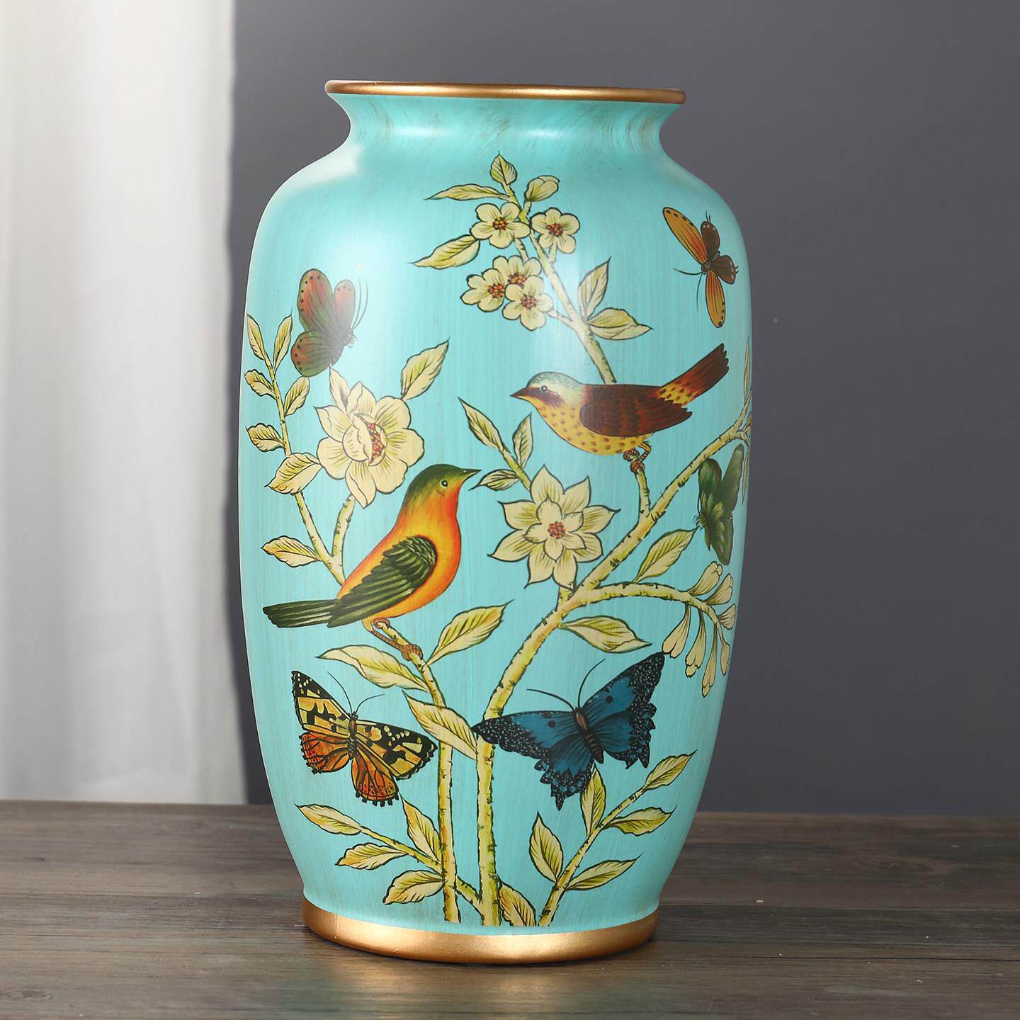 美花式复陶瓷瓶摆件古用客厅插花摆设家居装19920A29饰欧式工艺礼