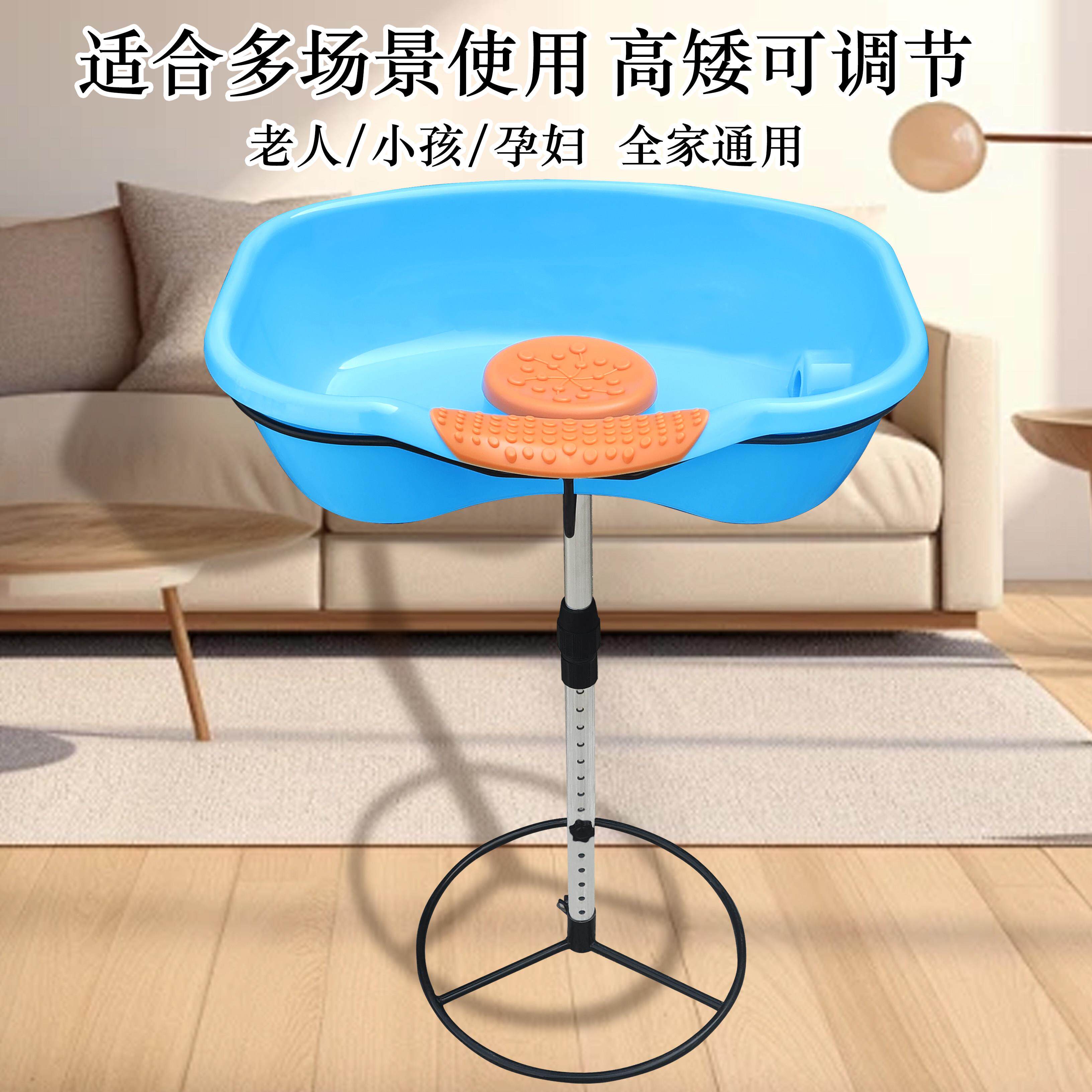 躺洗头槽平架孕妇免弯家腰卧床水泵护理月子人儿童PMV洗老发用
