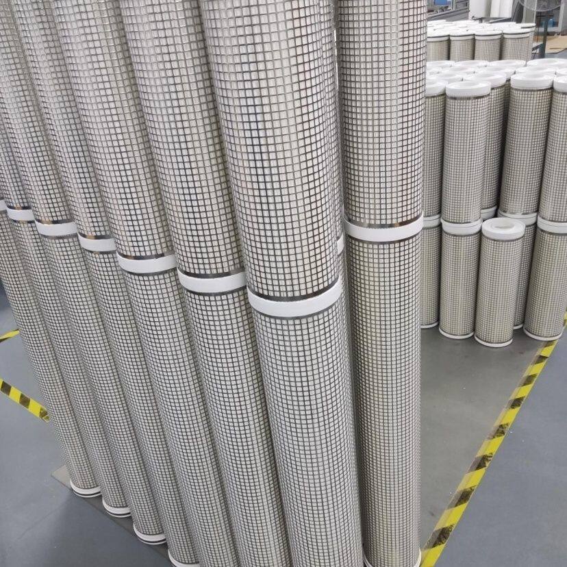 折叠滤芯大流量保安过滤器304、316L不锈钢耐高温