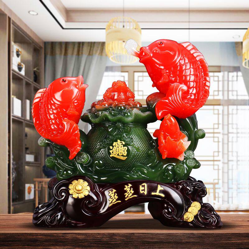 蒸蒸日上摆件开业乔迁高档礼品家居客厅电视柜入户玄关店铺装饰品