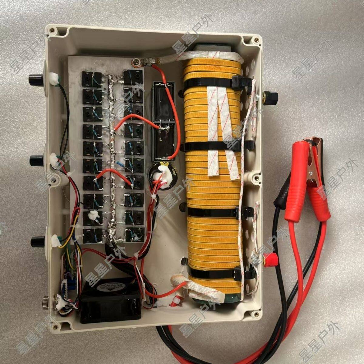 经典款12v2000瓦电子 白金机 升压器成品机头,落水保护